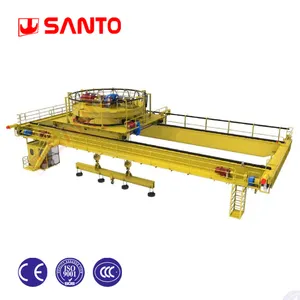 Magnetic Crane For Steel Coil Scrap Bar Pipe Handling Lifting Magnet Overhead Crane Bridge Crane With Electromagnetic Chuck