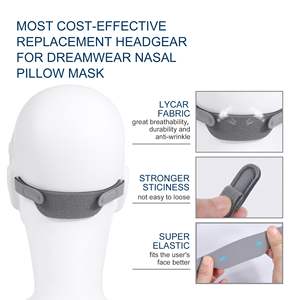 Correa de Repuesto para Soporte Nasal DreamWear, Soporte Elástico y Suave con Brazo para DreamWear, Ajustable con Gancho y Bucle - Product Image 6