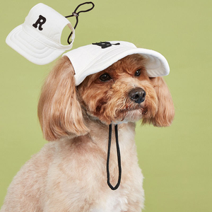 Gorra de Béisbol Ajustable, Cómoda, Ecológica, Transpirable, de Lona Sólida, para Mascotas, Estilo Deportivo, de Verano - Product Image 4