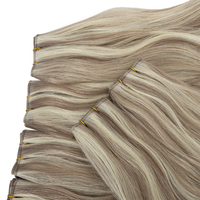 Extensions de cheveux Genius Weft en vrac, qualité supérieure, double tirage, 100% cheveux humains bruts, ondulés, pour salon