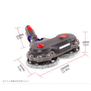 Tête de Vadrouille Électrique Compatible avec les Aspirateurs <span class=keywords><strong>Dyson</strong></span> V7/V8/V10/V11/V15, Brosse de Nettoyage, Accessoires en Plastique - Product Image 3