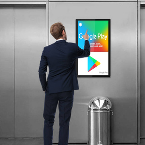 Sinmar chống trộm thang máy TFT LCD hiển thị thang máy quảng cáo Màn hình thang máy LCD video đa phương tiện Màn hình hiển thị - Product Image 1