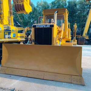 รถดันดินตีนตะขาบ Caterpillar D6D มือสองจากญี่ปุ่นแท้ เครื่องยนต์ CAT 3306 รถดันดินขนาดกลาง พร้อมริปเปอร์ สำหรับงานก่อสร้างปรับระดับพื้นดิน - Product Image 2