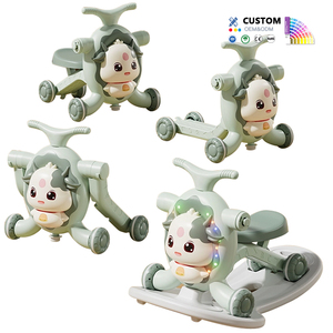 Trotteur multifonction 4 en 1 avec musique Cartoon Trolley Nouveau Trotteur mignon pas cher pour bébé Siège d'apprentissage <span class=keywords><strong>de</strong></span> la <span class=keywords><strong>marche</strong></span> - Product Image 2