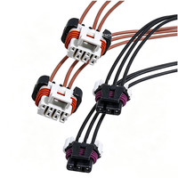 Faisceau de câblage 3 voies 7 broches pour phare et clignotant avec connecteur pigtail pour camion diesel Freightliner Columbia 2005-2014