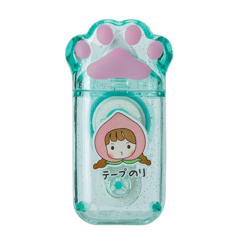 Очаровательные кошачьи лапы, клейкая лента, стираемая, прочная клейкая лента, клеевая Двусторонняя лента для «сделай сам», журнал