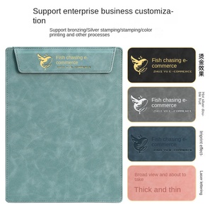 Menu en PU, attache pour restaurant, clip pour carte, clip à vin, dossier magnétique, bloc-notes, tableau de <span class=keywords><strong>la</strong></span> carte, tableau de signature personnalisé - Product Image 2