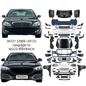 Kit de Carrocería Top Rank para Mercedes Benz Clase <span class=keywords><strong>S</strong></span> W221 2006-2013 Modificado al Modelo W223 <span class=keywords><strong>Maybach</strong></span> <span class=keywords><strong>2021</strong></span>+ - Product Image 1