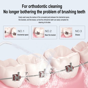 Irrigador Dental Recargable de 230 ml para el Cuidado Bucal, Limpiador de Dientes, Resistente al Agua IP7X, Portátil - Product Image 4