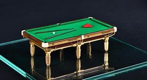 Miniature Billiard Table Model Desktop Pool Table Toy Collectible Home Office Decoration Small <strong>Snooker</strong> Table <strong>Gift</strong> TP-M905 - Product Image 4