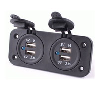 Prise de chargeur à double port USB DC12V 3.1A