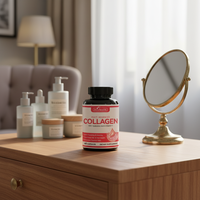 Capsules de collagène, biotine, kératine, gélules molles avec vitamine C pour femmes et hommes, soutien quotidien au bien-être