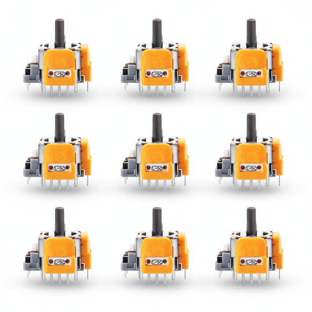 Hall Effect Joysticks Replacement for PS5 Controller 3D Analog Sticks Sensor Module for P5 Gamepad