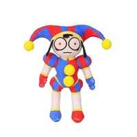 Peluche The Amazing Digital Circus, Clown Ragatha, Poupée de dessin animé Jax, Peluche Joker, Douce et rembourrée, Décoration de canapé, Cadeau de Noël