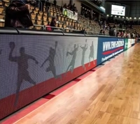 Écran LED circulaire pour terrain de basket-ball 960*960mm, écran LED sportif, affichage publicitaire mural pour la NBA, vente chaude