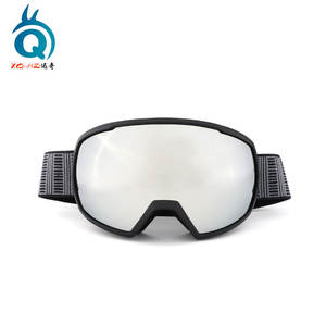 Gafas de esquí Xq-Hq, doble capa, antivaho, lente de espejo azul, marco de Tpu para adultos, protección para montañismo al aire libre - Product Image 3
