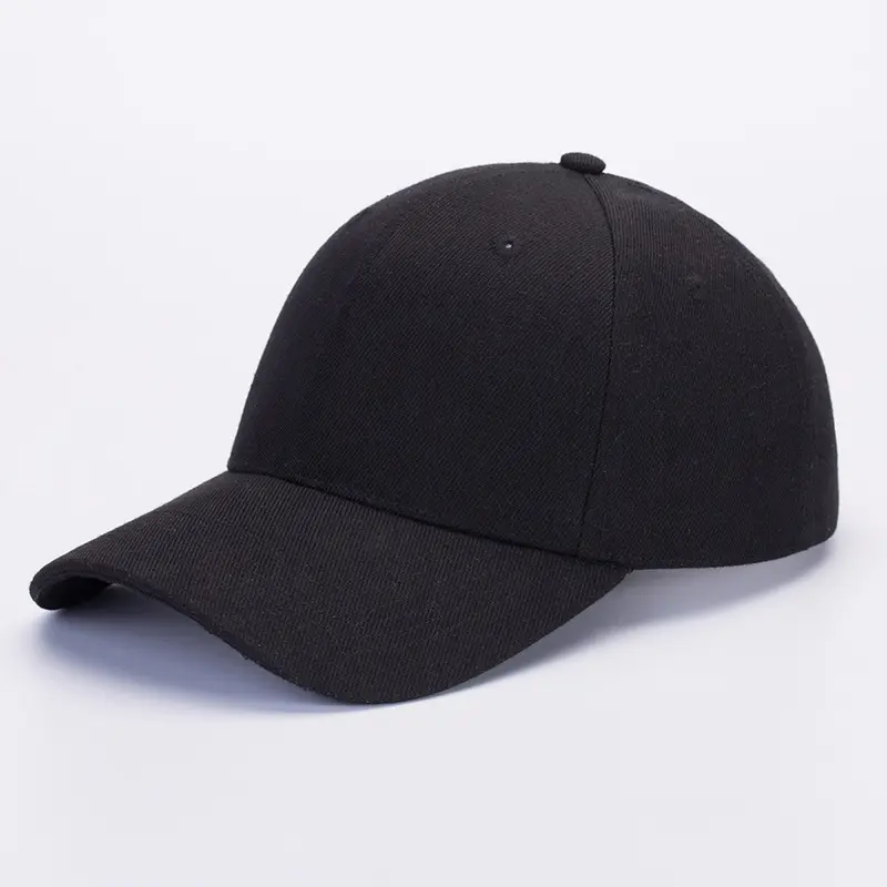 Casquette de Baseball pour hommes, Logo personnalisé, 6 panneaux, avec impression et broderie