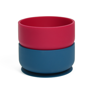 Juego de Platos de Silicona Resistentes al Calor, Libres de BPA, Aptos para Alimentos, Vajilla para Niños Pequeños, Kit de Regalo para Bebés - Product Image 1