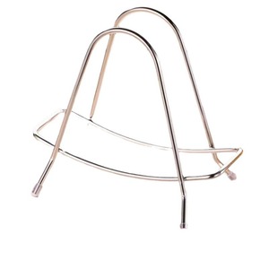 Stainless Steel Cutting Board Rack For <b>Kitchen</b> Countertop <b>Storage</b> Multi Purpose Portable Installation Free - Product Image 3