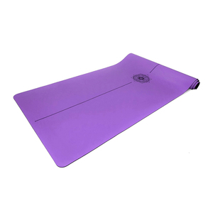Tapete de Yoga y Pilates Antideslizante de Caucho Natural de PU con Logotipo Personalizado OEM, 4.5 mm de Grosor, Marca Profesional Miska - Product Image 3
