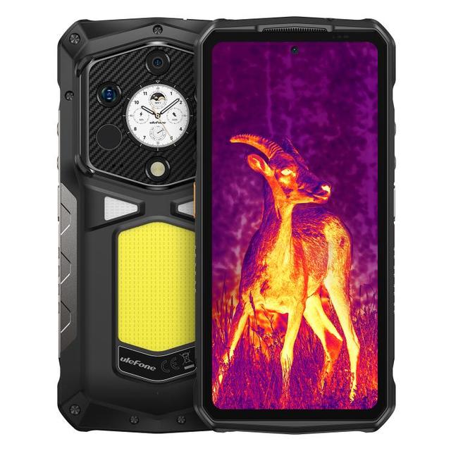 Original Ulefone Armor 29 Pro Thermal Version Rugged Phone, Night Vision 6.67 inch + 1.04 inch Screen Android 15 5G Smartphone