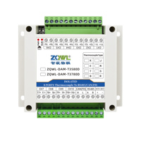 Module d'entrée de température à thermocouple isolé RS485/CANFD Modbus RTU, résolution 0,1, précision 1,5, prend en charge les types K/J