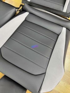 Housse de siège personnalisable pour <span class=keywords><strong>Volkswagen</strong></span>, en cuir Nappa de qualité supérieure, compatible avec les modèles MK5, MK6, MK7 <span class=keywords><strong>Golf</strong></span> GTI, amélioration de la décoration intérieure - Product Image 5