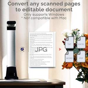 <span class=keywords><strong>Scanner</strong></span> <span class=keywords><strong>de</strong></span> document portable OCR 8 mégapixels portant une lumière LED prend en charge plusieurs formats <span class=keywords><strong>de</strong></span> sortie pliable Applicable Schools - Product Image 3