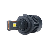 GOODZOOM Faros Delanteros LED 4300k Cálidos H4 9005 9006 H7, Bombilla LED de Amplio Voltaje 4300K para Autos y Camiones