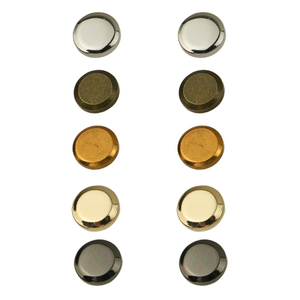 <span class=keywords><strong>Rivets</strong></span> <span class=keywords><strong>à</strong></span> vis Chicago en alliage de zinc durable avec logo personnalisé, <span class=keywords><strong>à</strong></span> double capuchon et tête plate, pour sacs en cuir et accessoires vestimentaires - Product Image 2