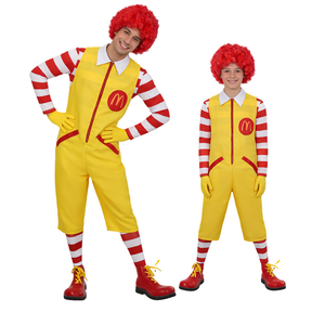 ชุดตัวตลกของ<span class=keywords><strong>ลุง</strong></span>แมคโดนัลด์สำหรับวันฮาโลวีน ประกอบด้วยชุดเดรสและกางเกง เหมาะสำหรับงานปาร์ตี้สวมหน้ากากในเทศกาลอีสเตอร์และงานคาร์นิวัล - Product Image 2