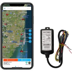 Rastreador GPS Impermeable Optimus GV75MG con Tarjeta SIM 3G/4G para Autos, Motocicletas, Barcos, Maquinaria y Activos - Product Image 1