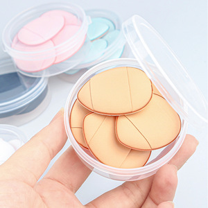 Thumb puff mini finger puff pineapple pie <b>cushion</b> puff no powder beauty egg cotton <b>pad</b> wet and dry - Product Image 1