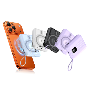 Batteries externes à charge <span class=keywords><strong>sans</strong></span> <span class=keywords><strong>fil</strong></span> pour <span class=keywords><strong>iPhone</strong></span> Samsung, <span class=keywords><strong>batterie</strong></span> <span class=keywords><strong>externe</strong></span> magnétique 10000mah grande capacité, logo personnalisé, cadeau, <span class=keywords><strong>batterie</strong></span> <span class=keywords><strong>externe</strong></span> - Product Image 5