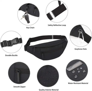 Bolso <span class=keywords><strong>de</strong></span> Pecho Impermeable <span class=keywords><strong>de</strong></span> <span class=keywords><strong>Corcho</strong></span> para Mujer, Bandolera, <span class=keywords><strong>Riñonera</strong></span> Deportiva, Bolso <span class=keywords><strong>de</strong></span> Cintura Casual <span class=keywords><strong>de</strong></span> Viaje para Damas - Product Image 3