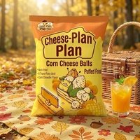 Snacks de Queso con Sabor a Maíz Salado, Sin Grasas Trans, Textura Semi-Suave, 35g, Venta Directa de Fábrica, Personalizable, al por Mayor, Especial