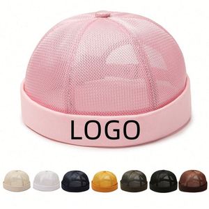 Gorro de malla sin visera para hombre, estilo marinero, moderno, para exteriores, hip-hop, ideal para deportes de verano, playa y parques. - Product Image 1