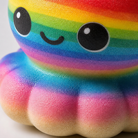 Vente en gros Nouveauté 2026 Jouet Squishy Pieuvre en Mousse PU à Remontée Lente Parfumé Anti-stress