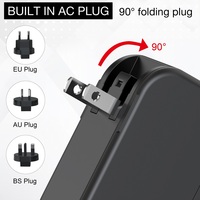 Banques d'alimentation de chargeur sans fil magnétique portable 5 en 1 avec prise murale AC PD 20W pour le camping de voyage compatibles avec les appareils iPhone