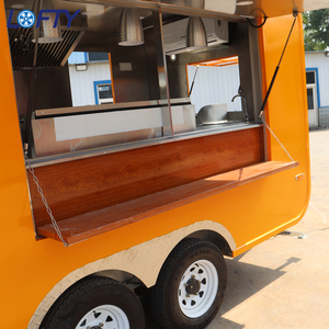 Snack Business Machines Remolque de comida móvil Carro de camión de comida rápida Cocina totalmente equipada - Product Image 2