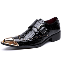 Mocassins à lacets formels pour affaires en cuir véritable et cuir collé, doublure en maille respirante et amortissante, tendance mode