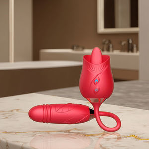 Dildo mainan seks Royal Rose <span class=keywords><strong>Vibrator</strong></span> pada wanita, mainan Dildo mawar dan getar untuk wanita - Product Image 1
