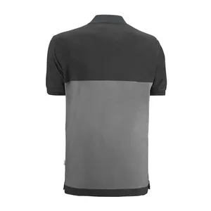 Polo - FXC68GK 3XL Flex - Colore: Grigio Mélange / Blu Navy - Maglietta a maniche corte con una composizione che offre equilibrio - Product Image 2
