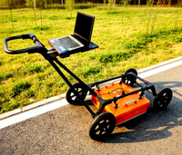 Détecteur YL-GPR de qualité industrielle avec une haute précision, protection IP65, garantie d'un an et contrôle sans fil pour les projets transfrontaliers
