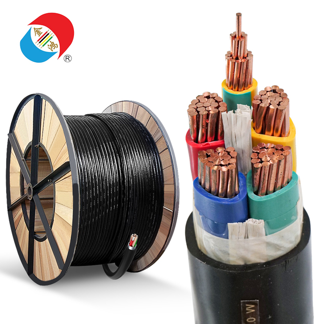 VV 0.6/1kV Copper Core PVC Insulated Power Cable 4-Core 4-240mm²