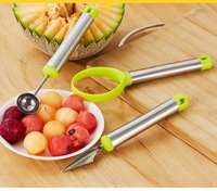 Roestvrijstalen Fruitgereedschap Watermeloen Lepel Fruitschiller Groentesnijgereedschap
