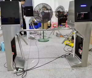 2025 nouveau 304 acier inoxydable entrée taille-hauteur tourniquets hygiène des mains désinfection trépied tourniquet - Product Image 6