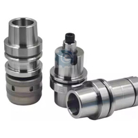 Porte-outil de précision pour machine à cinq axes HSK63E de haute précision, HSK63E-ER11/16/20/32, tige en acier inoxydable FMB