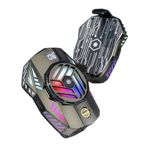 <span class=keywords><strong>K10</strong></span> nuevo radiador de carga RGB portátil barato Teléfono para juegos Mini controlador ventilador de refrigeración para juegos - Product Image 1