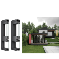 Fenêtre à battant verticale en alliage d'aluminium avec design moderne, moustiquaire en acier inoxydable et poignée à manivelle pour projets économiques
